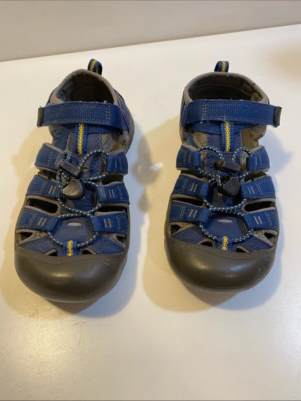 Keen  Newport Kids Navy Blue Closed-Toe Sport Water  Sandals Sz 3